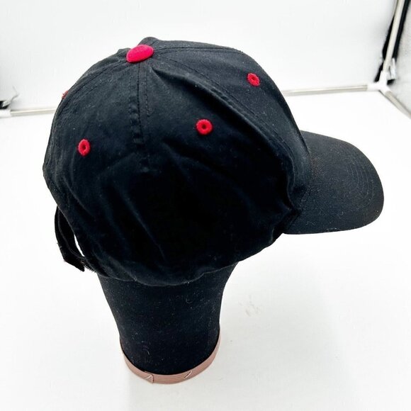 Captivating Headgear Licensed Georgia Bulldog Adjustable Black Cap Embroidered - Picture 5 of 7